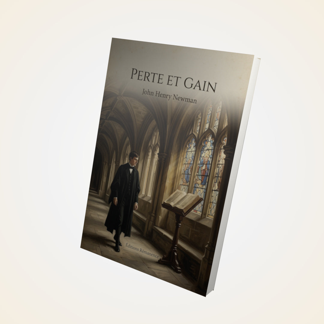 Livre Perte et gain - John Henry Newman - Couverture 3D