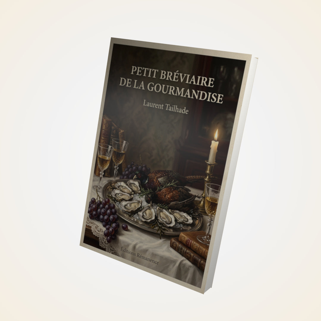 Livre Petit bréviaire de la Gourmandise - Laurent Tailhade - Couverture 3D