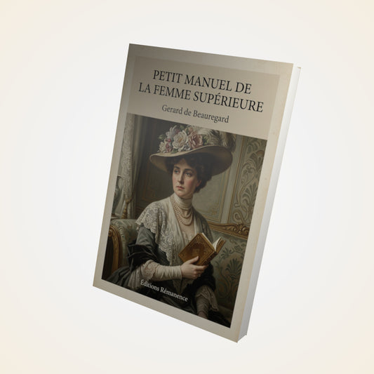 Livre Petit manuel de la femme supérieure - Gerard de Beauregard - Couverture 3D
