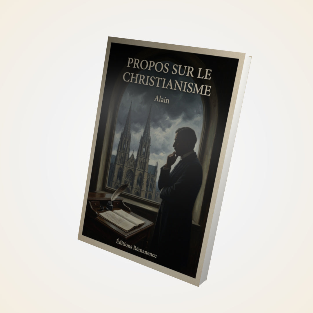 Livre Propos sur le christianisme - Alain - Couverture 3D