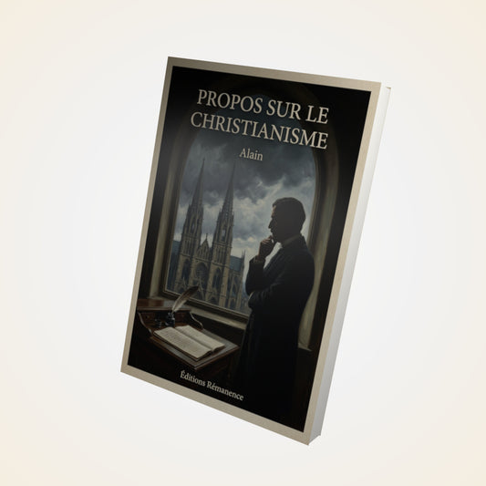 Livre Propos sur le christianisme - Alain - Couverture 3D