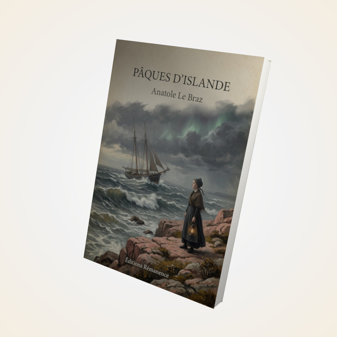 Livre Pâques d'Islande - Anatole Le Braz - Couverture 3D