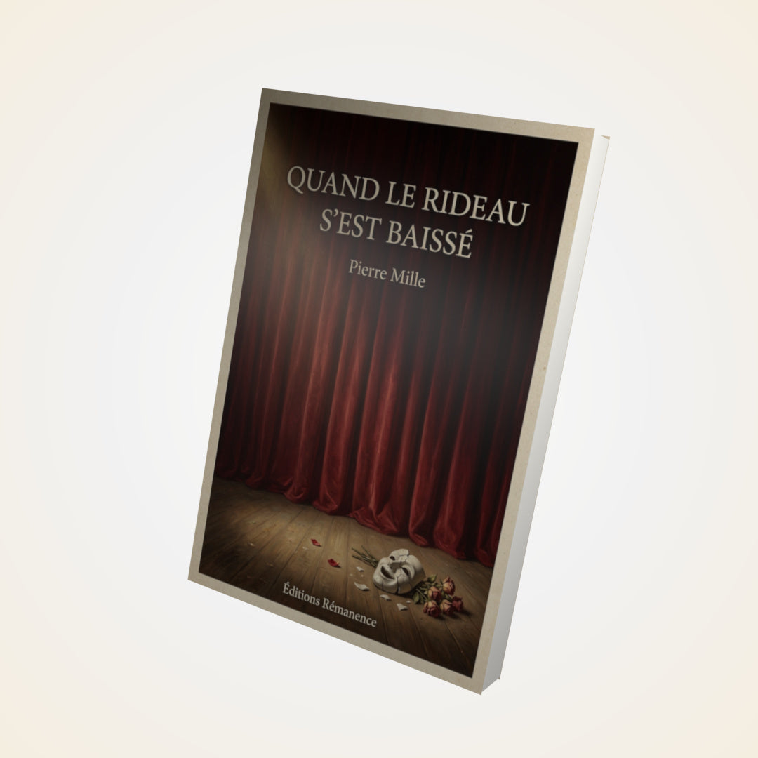 Livre Quand le rideau s'est baissé - Pierre Mille - Couverture 3D