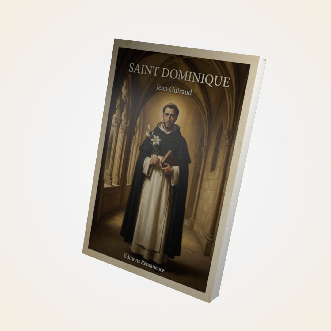Livre Saint Dominique - Jean Guiraud - Couverture 3D