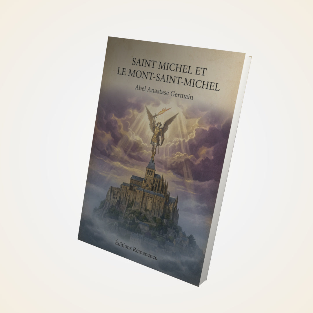Livre Saint Michel et le Mont-Saint-Michel - Abel Anastase Germain - Couverture 3D