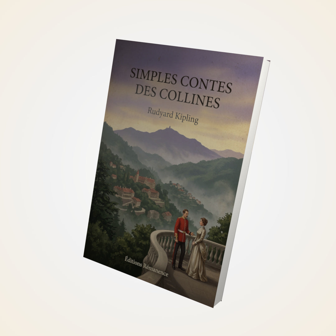 Livre Simples Contes des Collines - Rudyard Kipling - Couverture 3D