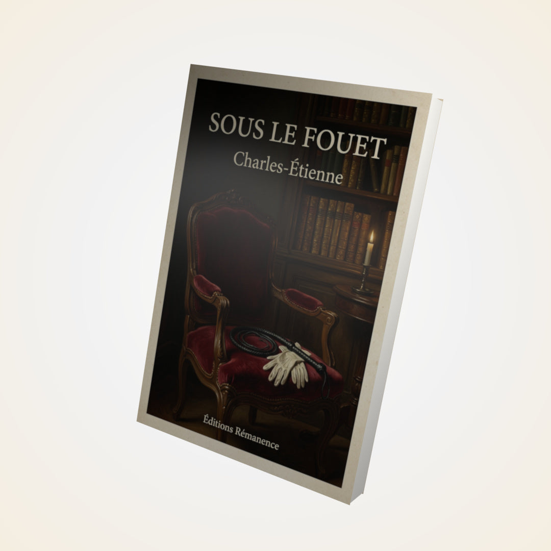 Livre Sous le fouet - Charles-Étienne - Couverture 3D