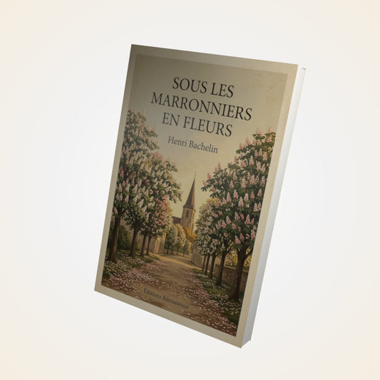 Livre Sous les marronniers en fleurs - Henri Bachelin - Couverture 3D