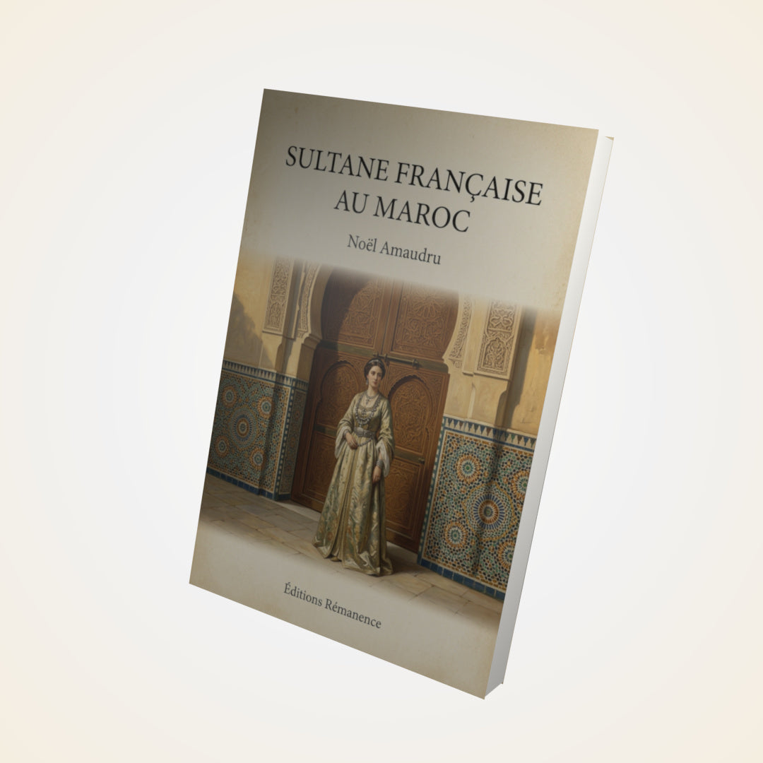 Livre Sultane française au Maroc - Noël Amaudru - Couverture 3D
