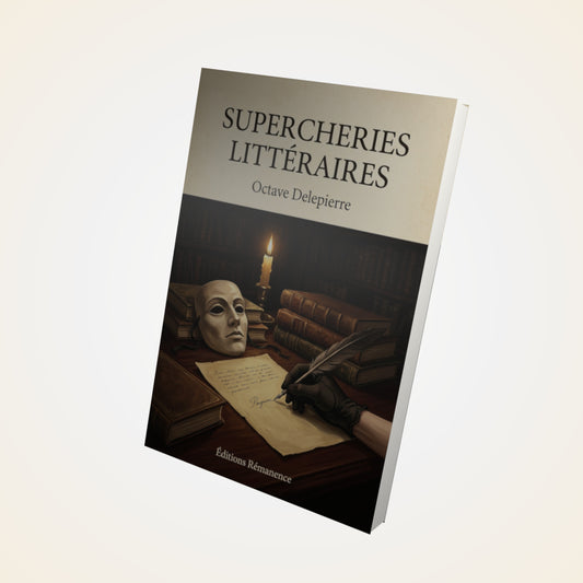 Livre Supercheries littéraires - Octave Delepierre - Couverture 3D