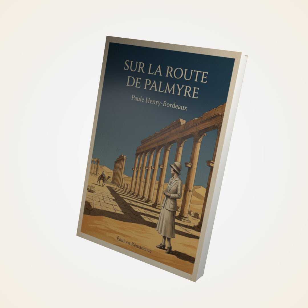 Livre Sur la route de Palmyre - Paule Henry-Bordeaux - Couverture 3D
