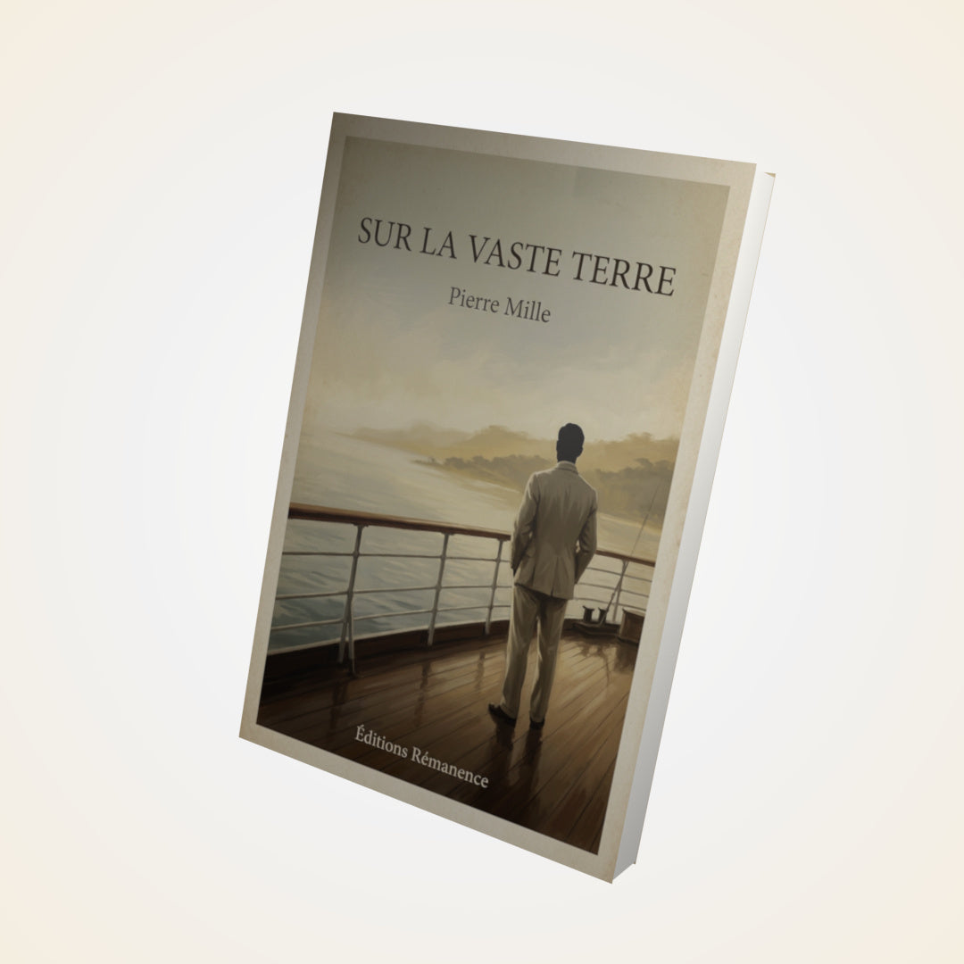 Livre Sur la vaste Terre - Pierre Mille - Couverture 3D