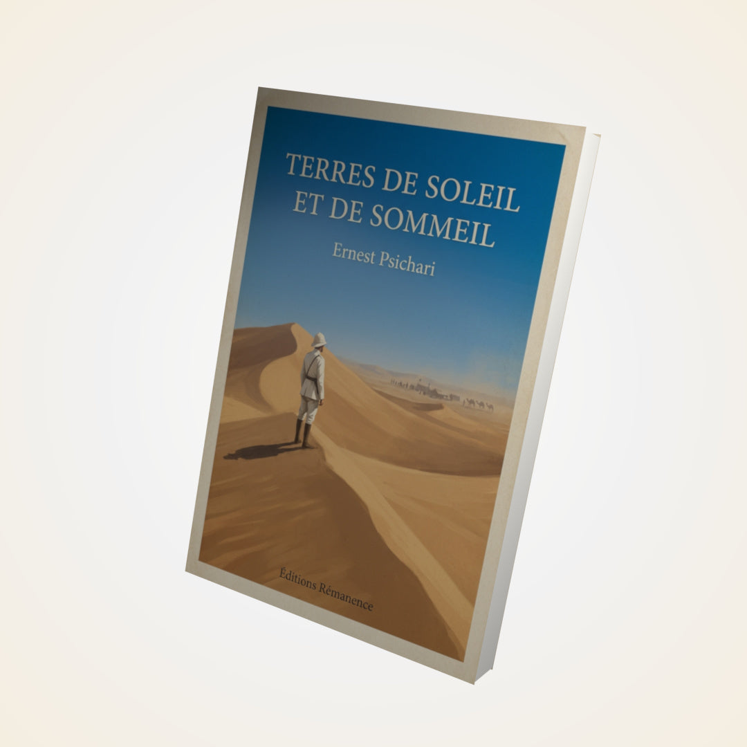 Livre Terres de soleil et de sommeil - Ernest Psichari - Couverture 3D