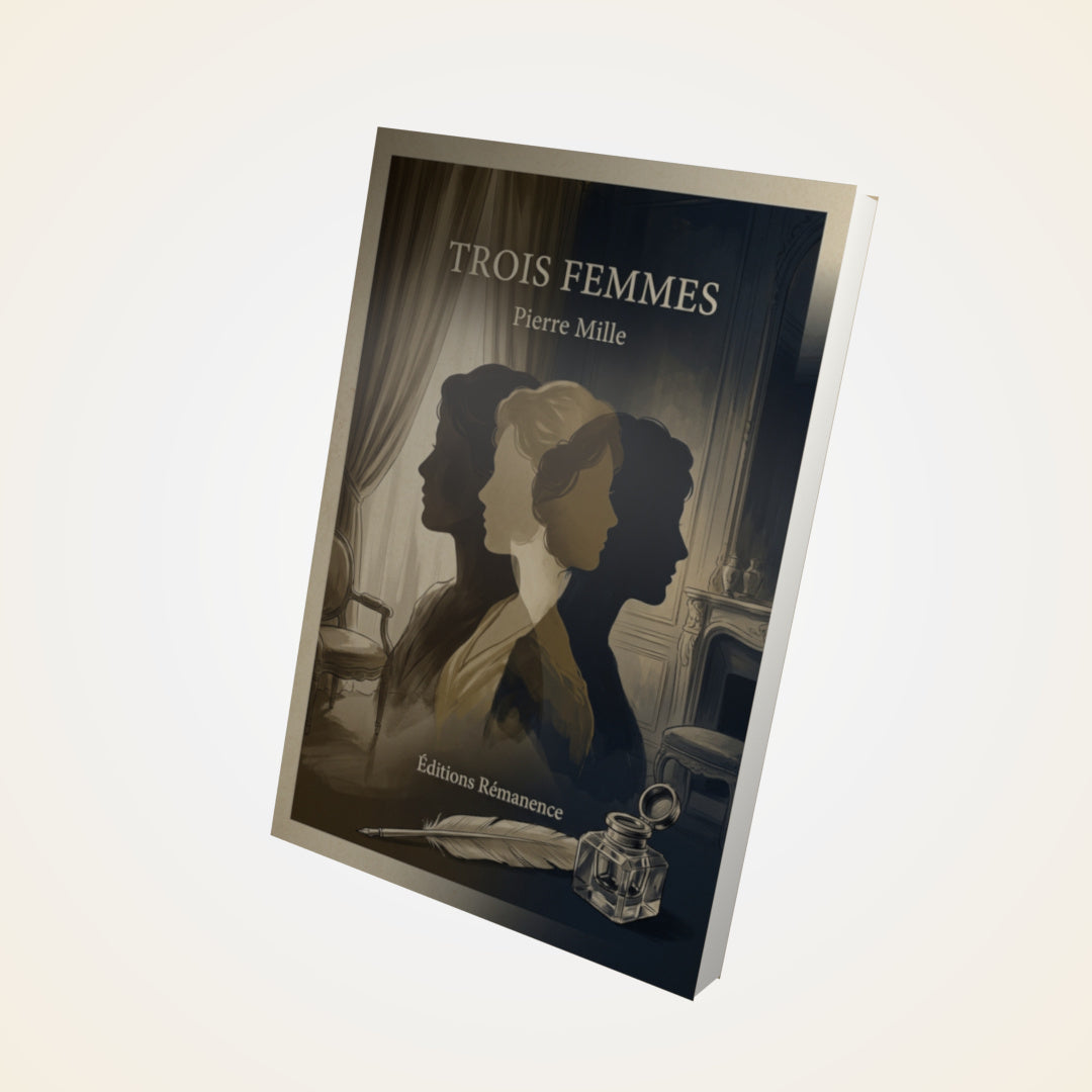 Livre Trois femmes - Pierre Mille - Couverture 3D