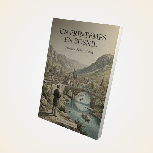 Livre Un printemps en Bosnie - Frédéric Kohn-Abrest - Couverture 3D