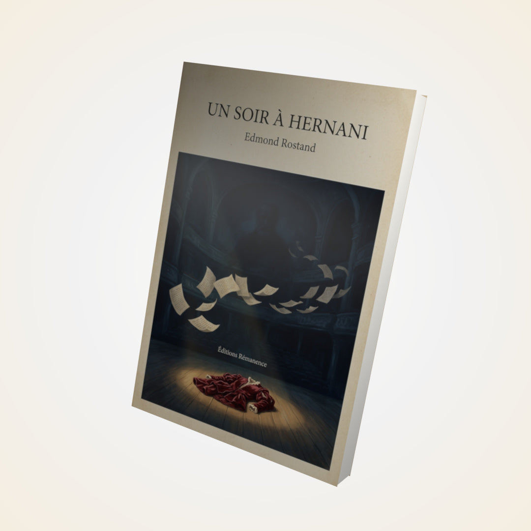 Livre Un soir à Hernani - Edmond Rostand - Couverture 3D