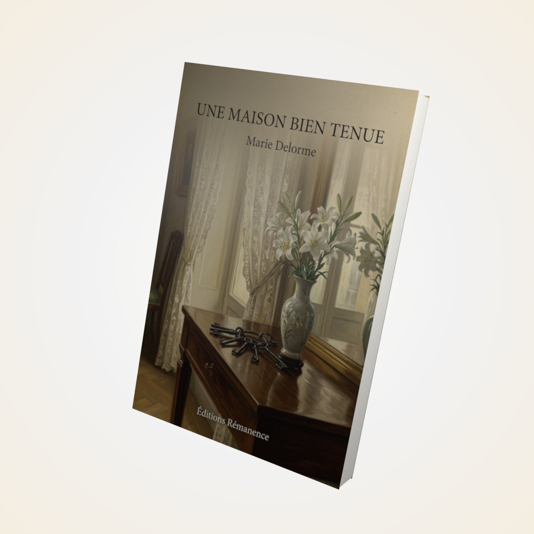 Livre Une maison bien tenue - Marie Delorme - Couverture 3D