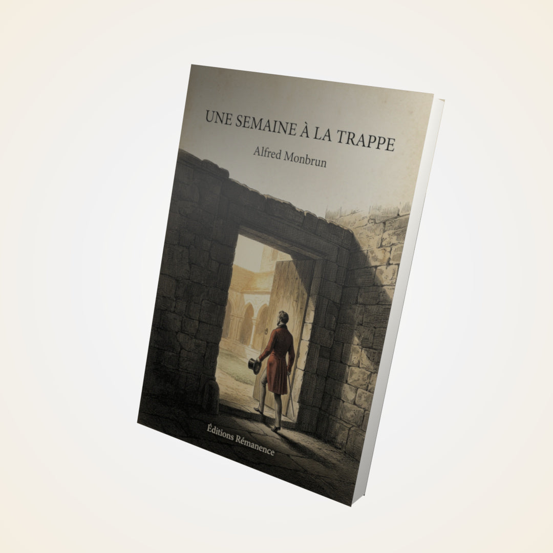 Livre Une semaine à la Trappe - Alfred Monbrun - Couverture 3D