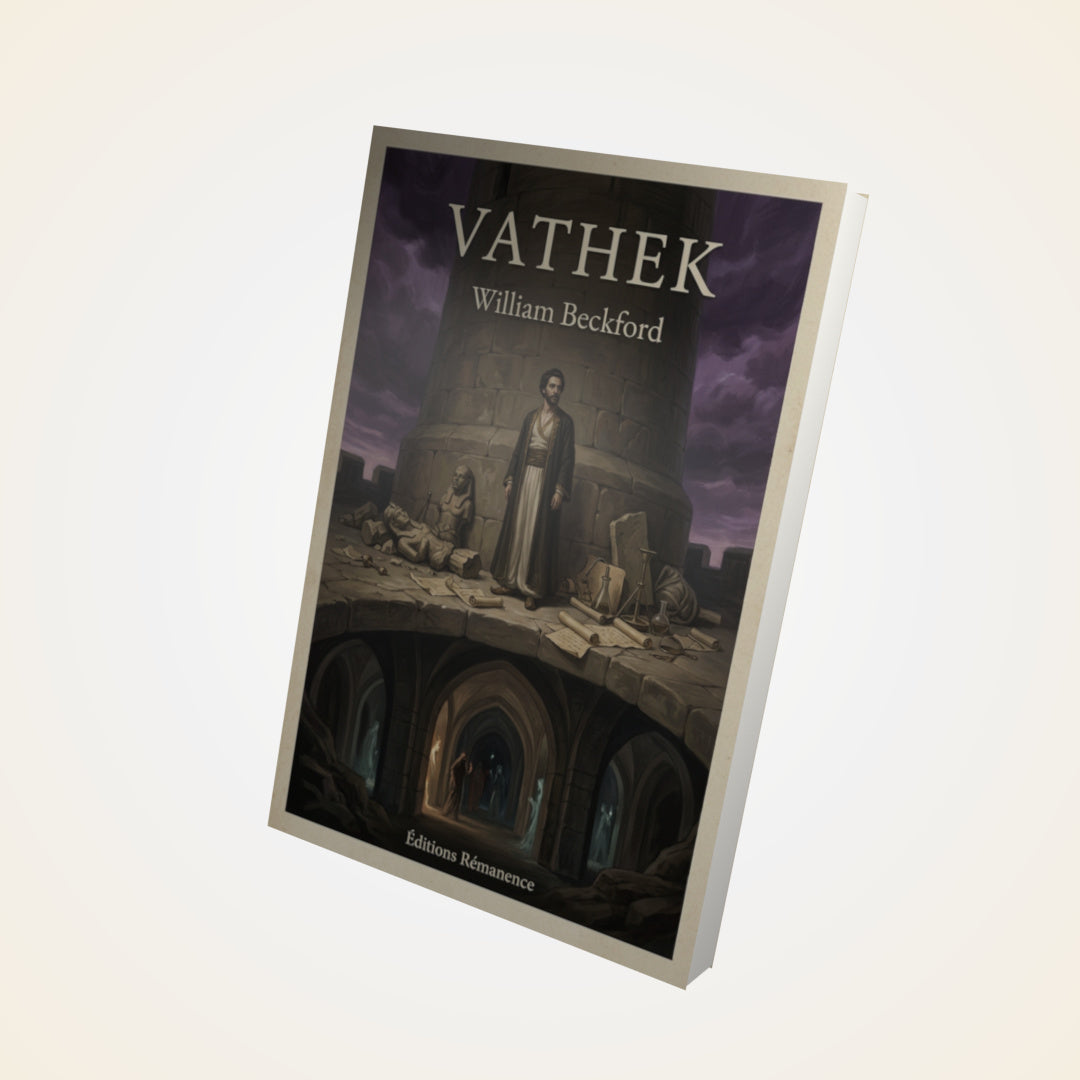 Livre Vathek - William Beckford - Couverture 3D