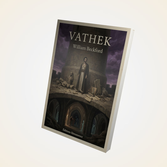Livre Vathek - William Beckford - Couverture 3D