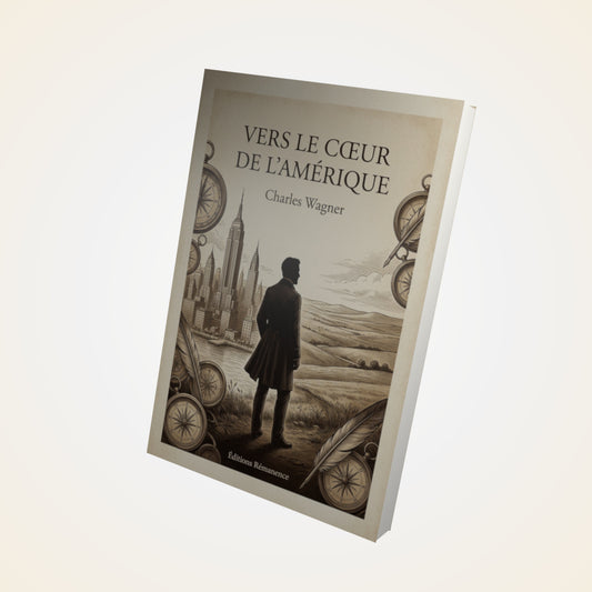 Livre Vers le cœur de l'Amérique - Charles Wagner - Couverture 3D