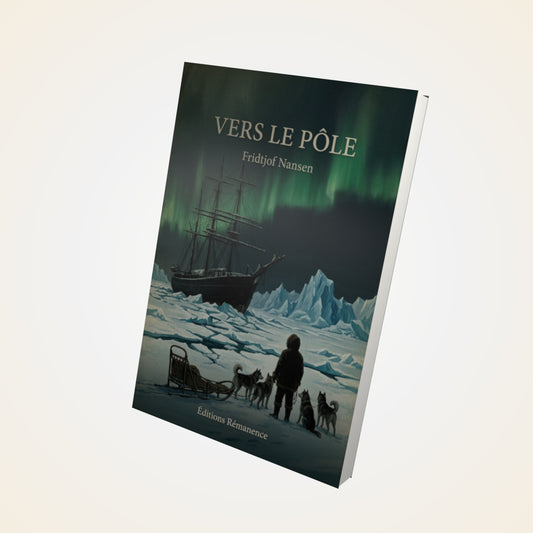 Livre Vers le pôle - Fridtjof Nansen - Couverture 3D