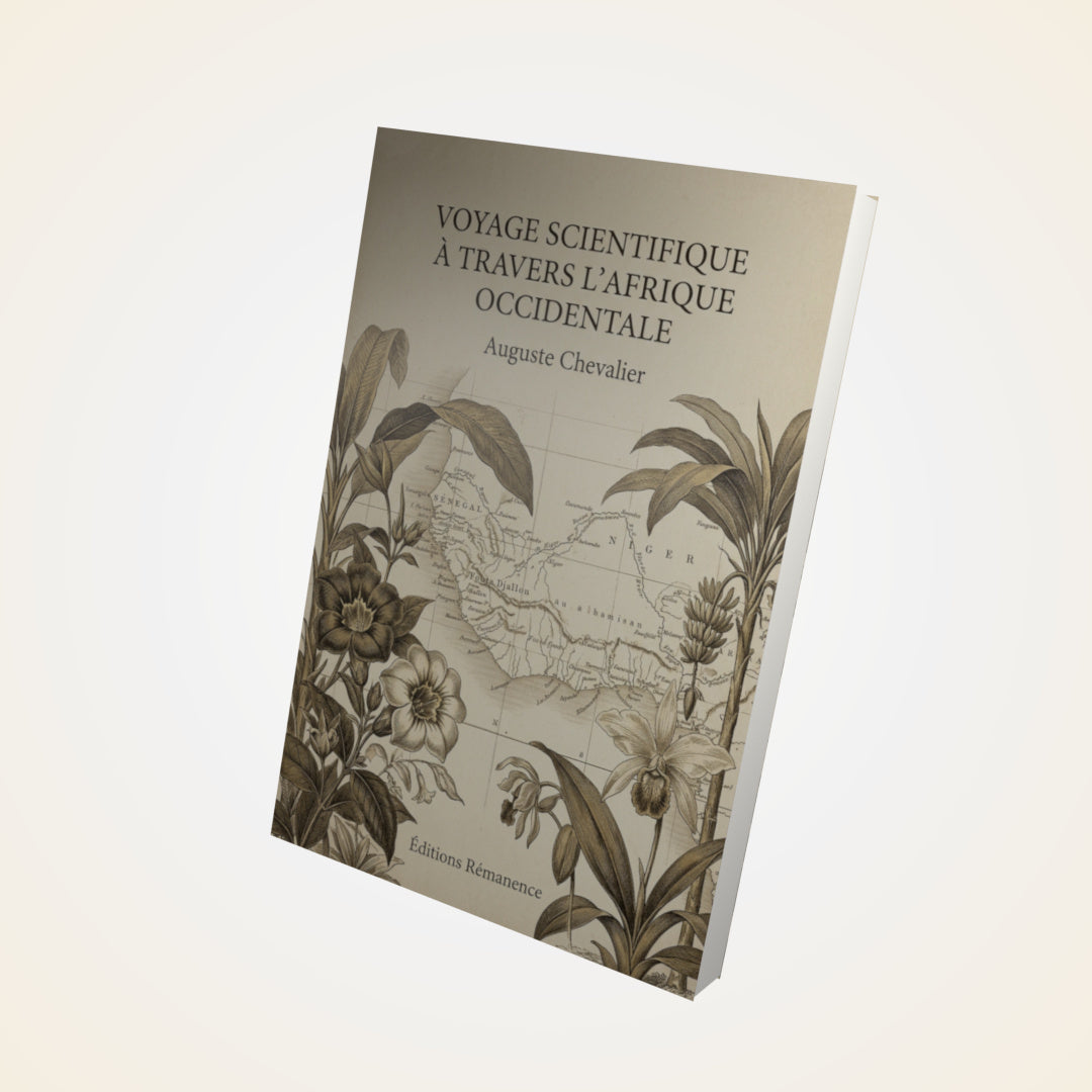 Livre Voyage scientifique à travers l'Afrique occidentale - Auguste Chevalier - Couverture 3D