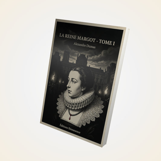 Livre La reine Margot - Tome I - Alexandre Dumas - Couverture 3D