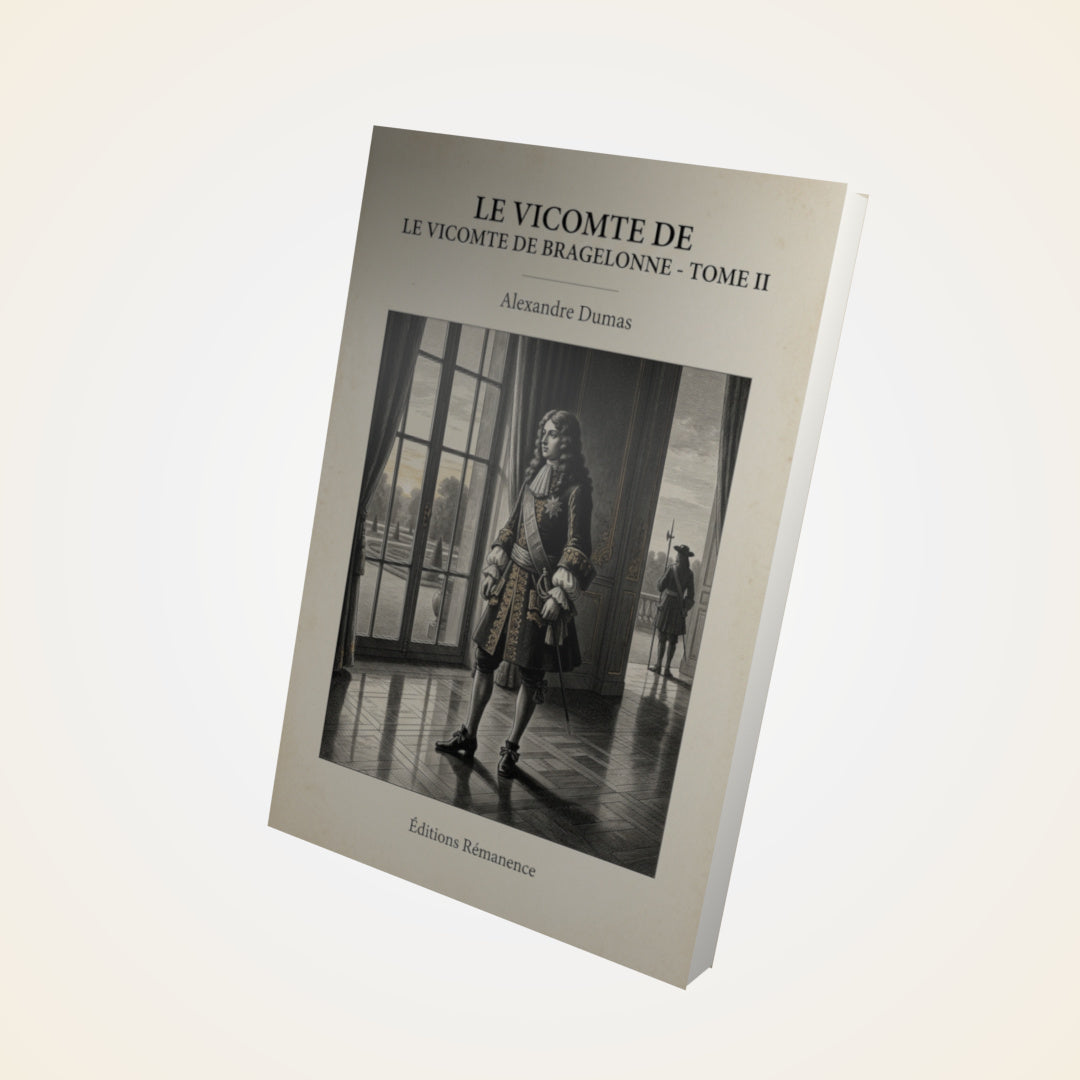Livre Le vicomte de Bragelonne - Tome II - Alexandre Dumas - Couverture 3D
