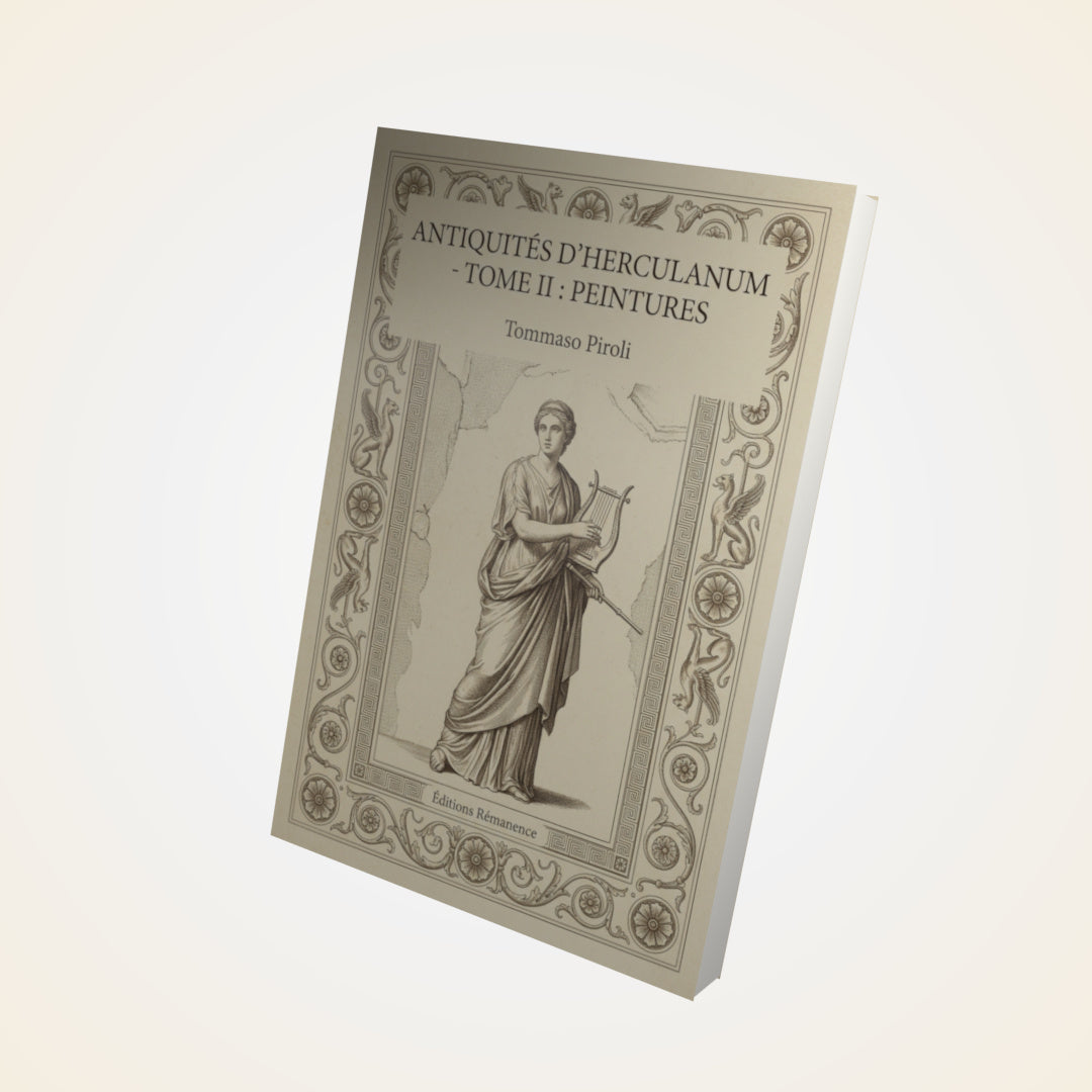 Livre Antiquités d'Herculanum - Tome II : Peintures - Tommaso Piroli - Couverture 3D