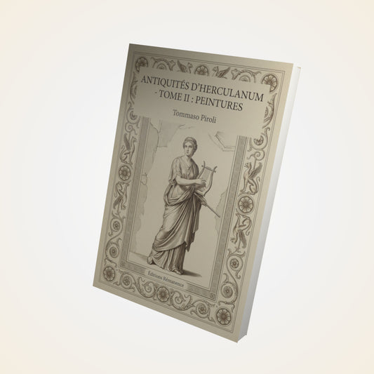 Livre Antiquités d'Herculanum - Tome II : Peintures - Tommaso Piroli - Couverture 3D