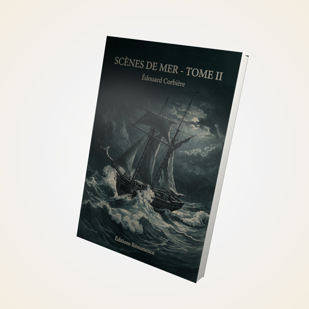 Livre Scènes de mer - Tome II - Édouard Corbière - Couverture 3D