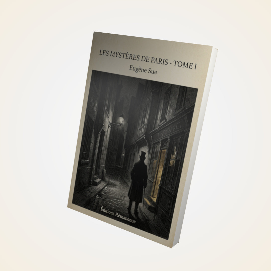 Livre Les mystères de Paris - Tome I - Eugène Sue - Couverture 3D