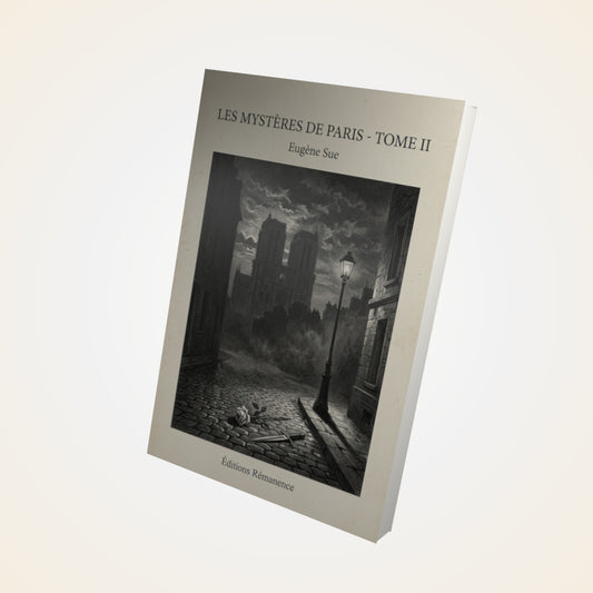 Livre Les mystères de Paris - Tome II - Eugène Sue - Couverture 3D