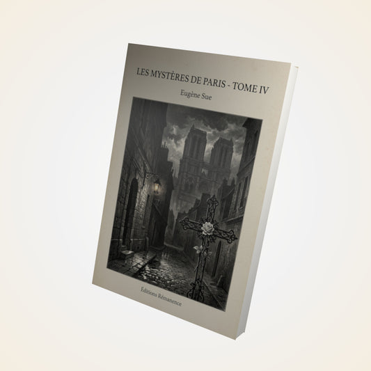 Livre Les mystères de Paris - Tome IV - Eugène Sue - Couverture 3D