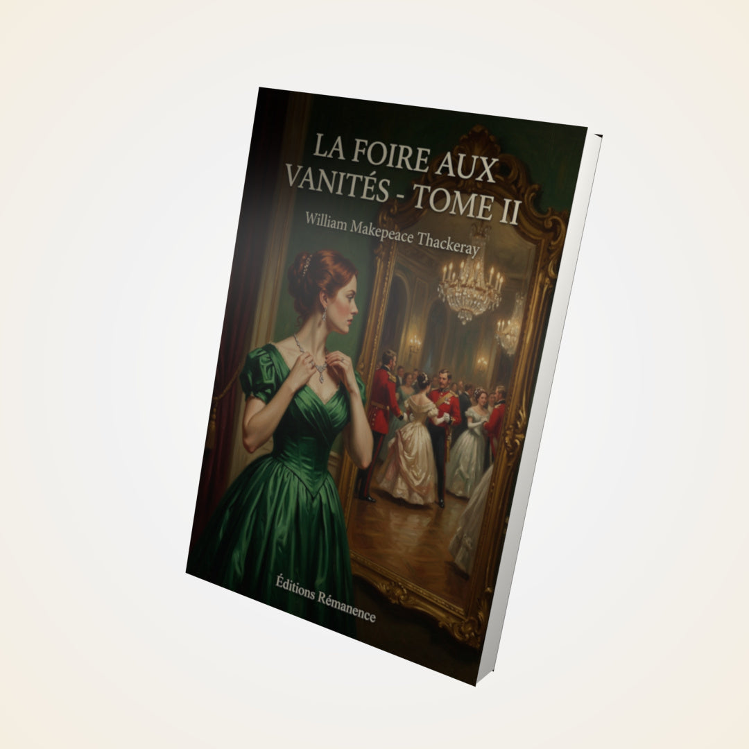 Livre La foire aux vanités - Tome II - William Makepeace Thackeray - Couverture 3D