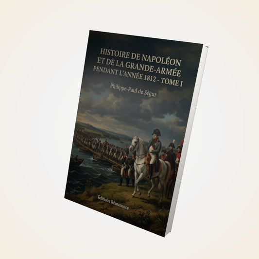 Livre Histoire de Napoléon et de la Grande-Armée pendant l'année 1812 - Tome I - Philippe-Paul de Ségur - Couverture 3D