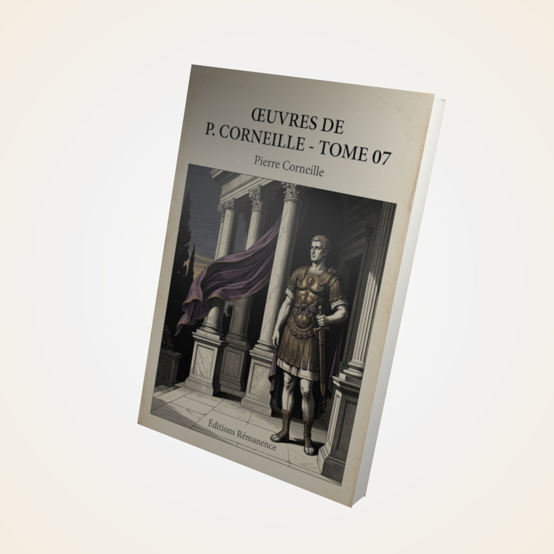 Livre Œuvres de P. Corneille - Tome 07 - Pierre Corneille - Couverture 3D