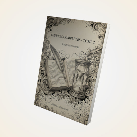 Livre Œuvres complètes - Tome 2 - Laurence Sterne - Couverture 3D