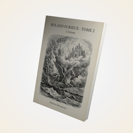 Livre Roland Furieux - Tome 2 - L'Arioste - Couverture 3D