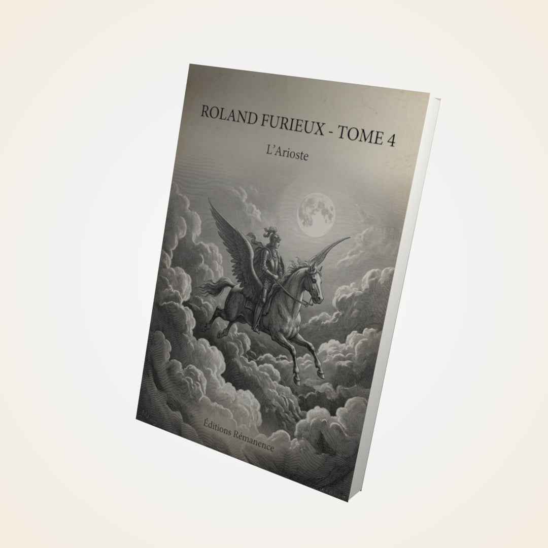 Livre Roland Furieux - Tome 4 - L'Arioste - Couverture 3D