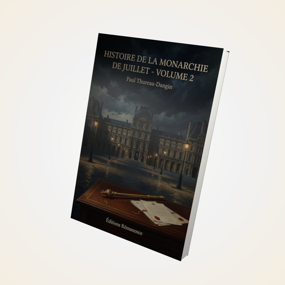 Livre Histoire de la Monarchie de Juillet - Volume 2 - Paul Thureau-Dangin - Couverture 3D