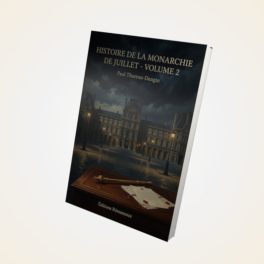 Livre Histoire de la Monarchie de Juillet - Volume 2 - Paul Thureau-Dangin - Couverture 3D
