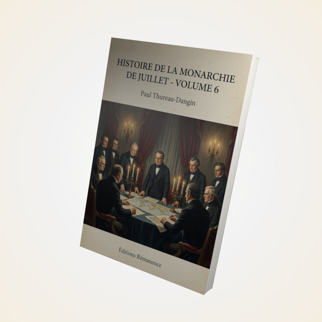 Livre Histoire de la Monarchie de Juillet - Volume 6 - Paul Thureau-Dangin - Couverture 3D
