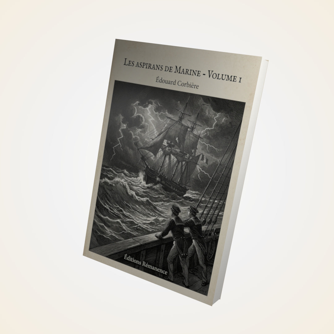 Livre Les Aspirans de marine - Volume 1 - Édouard Corbière - Couverture 3D