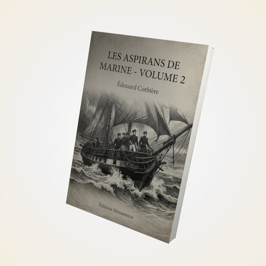 Livre Les Aspirans de marine - Volume 2 - Édouard Corbière - Couverture 3D