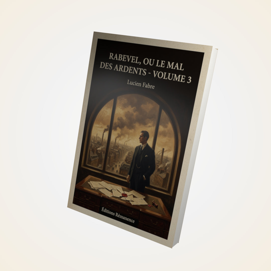 Livre Rabevel, ou le mal des ardents - Volume 3 - Lucien Fabre - Couverture 3D