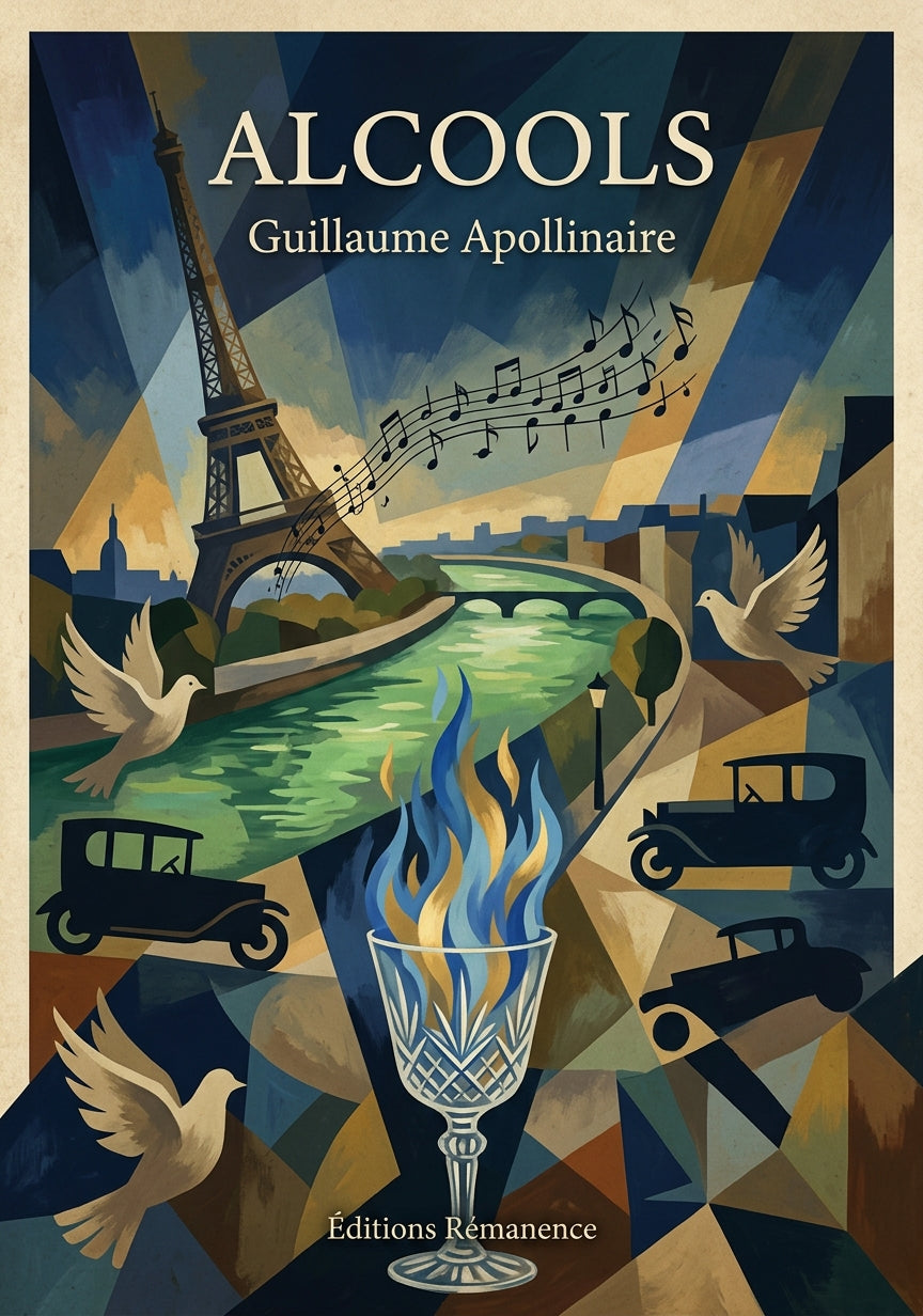 Alcools - Guillaume Apollinaire (Couverture)