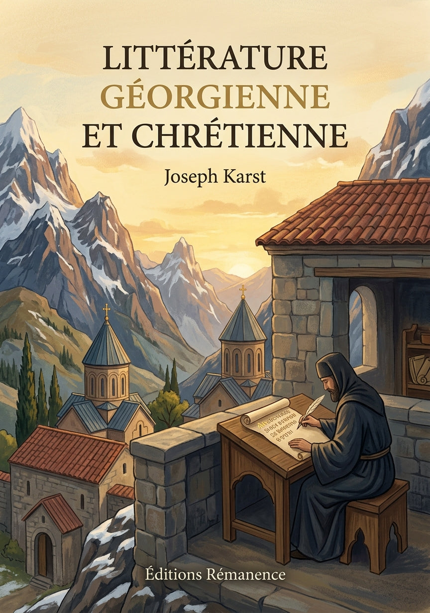 Littérature géorgienne et chrétienne - Joseph Karst (Couverture)