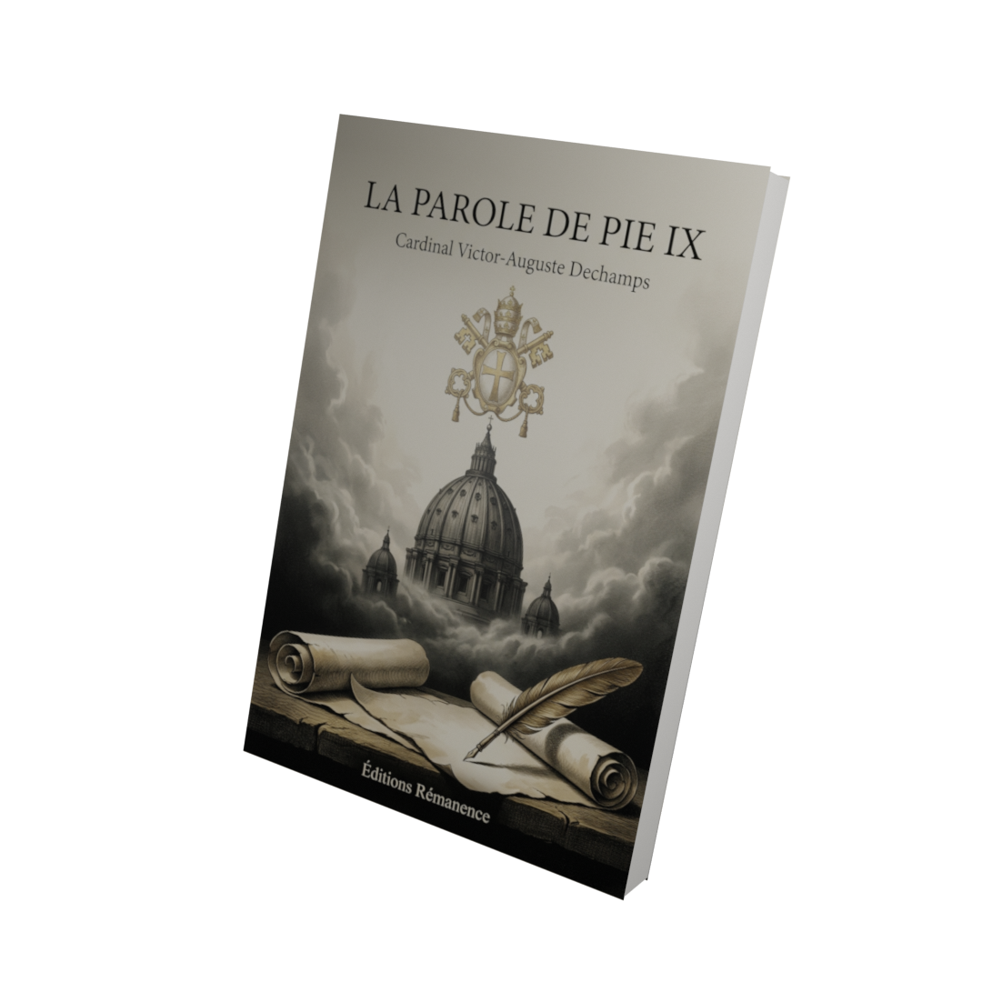 La parole de Pie IX - Cardinal Victor-Auguste Dechamps (Vue 3D)